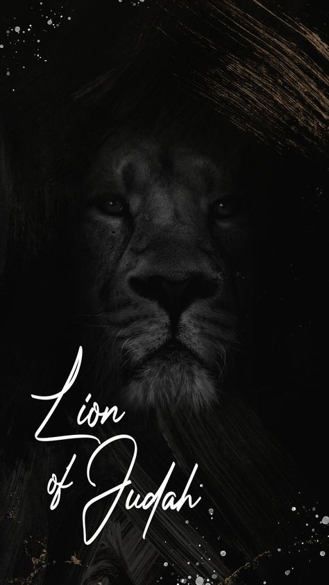 #wallpaper #lionofjudah #Jesus #christianwallpaper #iphonewallpaper #iphonebackground Lion Of Judah Wallpaper Iphone, Jesus Lion Wallpaper, Lion Of Judah Wallpaper, Jesus Pics, God Motivation, Bible Verse Background, Lion Wallpaper, Black Lion, Gods Love Quotes