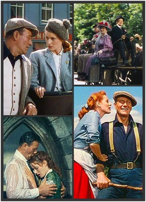 John Wayne and Maureen O’Hara in The Quiet Man Maureen O'hara The Quiet Man, Maureen Ohara, John Wayne Quotes, Tea Types, Quiet Man, Maureen O Hara, The Quiet Man, John Wayne Movies, Ben Johnson