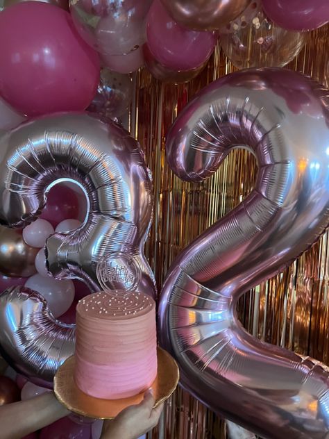 #birthdaypartyideas #birthdaypartydecorations #rosegoldparty #birthdaydecor #ropafitness #32ndbirthday #balloongarland #balloons #cake #pinkcake #rosegoldcake 32 Cake Birthday, Hello 32 Birthday, Happy Birthday 32, 32 Birthday Cake, Charlotte Cake, Balloons Cake, Rose Gold Cake, 32nd Birthday, Its My Birthday Month