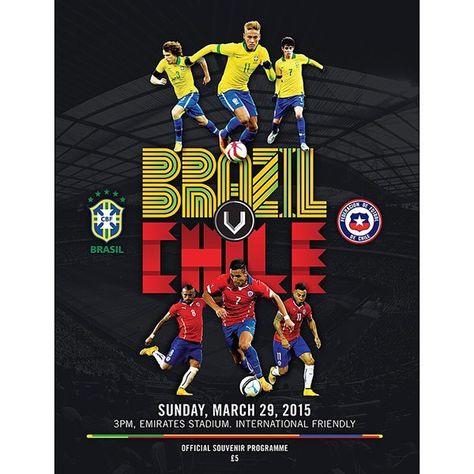 Brazil vs Chile on Behance Programming, Brazil, Comic Book Cover, Soccer, Mario Characters, Football, Fictional Characters, American Football