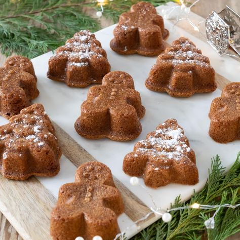 These are the most delicious chewy gingerbread recipe thats easy to make and a holiday favorite. Gingerbread Mold Recipe, Christmas Molds Baking, Christmas Silicone Molds Recipes, Molded Cookie Recipe, Christmas Tree Baking, Silicone Molds Recipes, Gingerbread Bars, Gingerbread Recipes, Gingerbread Design