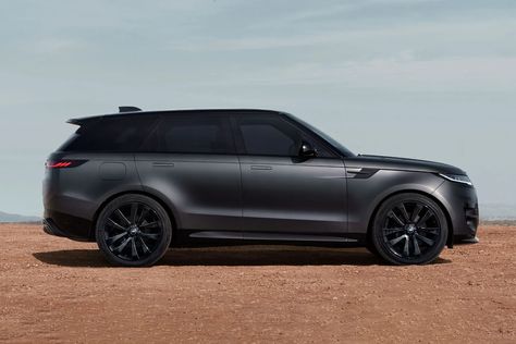 2025 Range Rover Sport Stealth Pack Embraces the Darkness | Geartide 2025 Range Rover, Black Range Rover Sport, 2030 Vision, Range Rover Sport Black, Black Range Rover, Cars India, Burgundy Interior, Range Rover Black, Manifesting Board