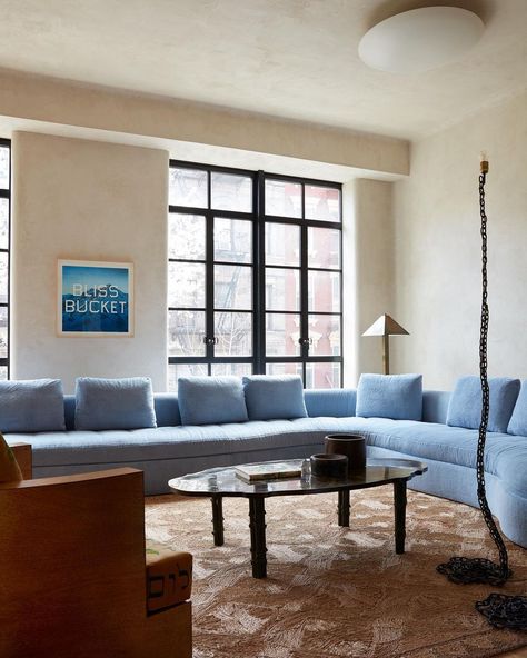 Giancarlo Valle, Bold Interior, Bold Interior Design, The World Of Interiors, Blue Sofa, Interior Architect, Miami Design, Residential Interior, Architectural Digest