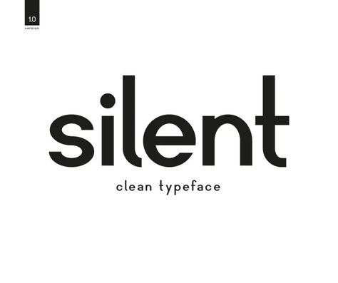 Silent Sans Serif Font - Download Free Font Cool Adobe Fonts, Egyptian Typography, Sans Serif Fonts Typography, Sushi Branding, Create Your Own Font, Minimal Font, Modern Sans Serif Fonts, Style Aesthetics, Brochure Print