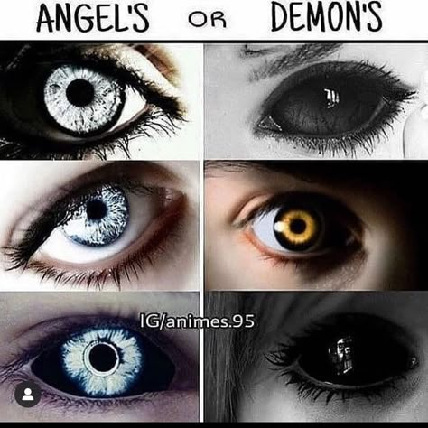 SOCIAL EXPERIMENT 🥀 on Instagram: “Angels or demons? Comment which one you are ;) Follow: @socialexpmnt for more 💫🌟” Rare Eye Colors, Eye Color Chart, Demon Eyes, Types Of Eyes, Magic Aesthetic, Magic Eyes, Odaiba, Dark Art Drawings, Aesthetic Eyes