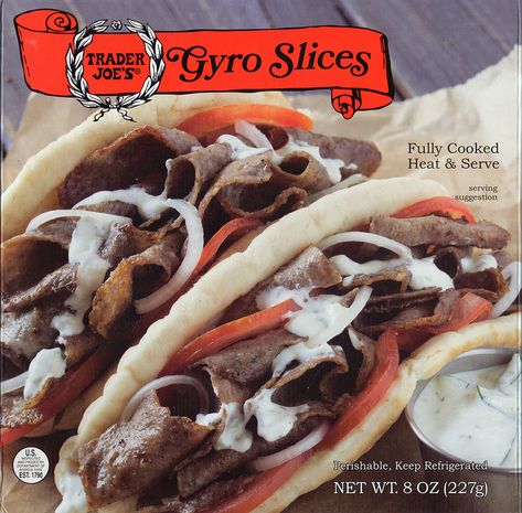 How to cook Trader Joe’s Gyro Slices in an air fryer – Air Fry Guide Recipes Trader Joes, Low Carb Grocery, Gyro Recipe, Trader Joes Recipes, Mom Of 2, Filling Snacks, Breakfast Wraps, Quick Appetizers, Sandwiches For Lunch