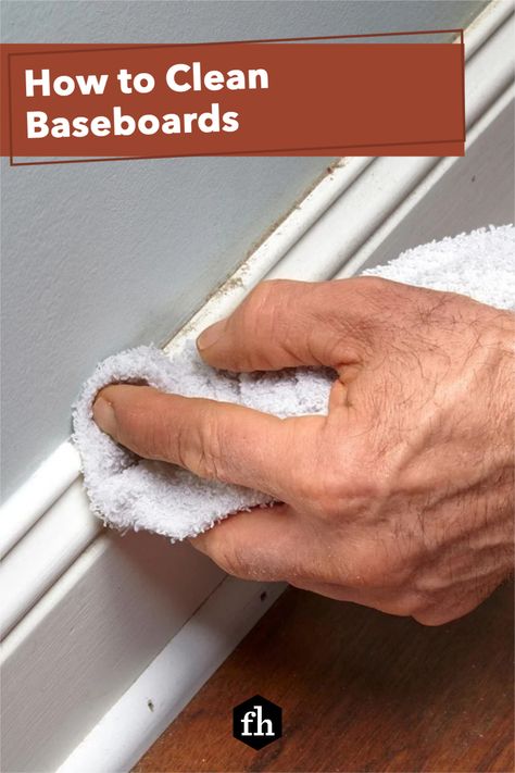 Wash Baseboards, Cleaning Baseboards Easy, Dusting Hacks, Clean Baseboards, Removing Baseboards, Baseboard Cleaner, White Baseboards, Vinegar Cleaner, Cleaning Baseboards