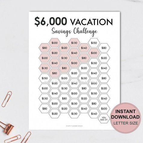 Weekly Savings Chart, 10k Savings Challenge, 10k Savings, Money Saving Challenge Printable, Saving Challenge Printable, Saving Money Chart, Savings Chart, Printable Money, Saving Methods