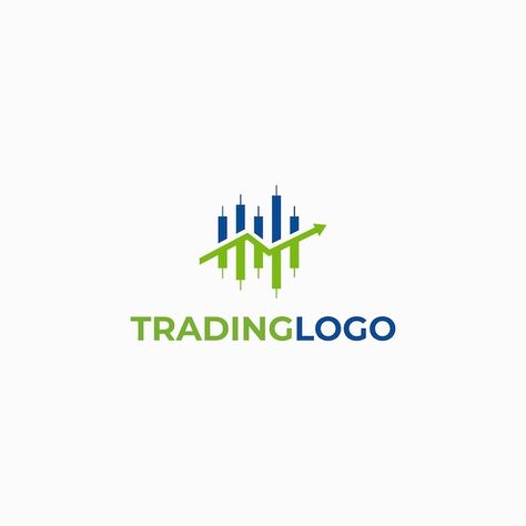 Trading logo design | Premium Vector #Freepik #vector #accounting-logo #economy-logo #marketing-logo #finance-logo Bank Logo Design Ideas, Trading Logo Design, Trading Logo, Trade Logo, Banks Logo, Logo Design Inspiration Creative, Finance Logo, Trade School, Accounting Logo