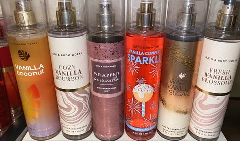 Self Care, Smell Goods, Bath & Body Works, Girly, Shower routine, glowing, body mist, body spray, perfume collection, body care, body mist, gourmand, perfume, vanilla, fall scents, vanilla fragrances, hygiene, body care, girly fragrance, sweet smells, shower routine, warm vanilla sugar, vanilla confetti sparkle, wrapped in vanilla, cozy vanilla bourbon, fresh vanilla blossoms, vanilla coconut, smell like a snack, smell delicious, vanilla aesthetic, vanilla lover, vanilla body mist Cozy Vanilla Bourbon, Wrapped In Vanilla, Coconut Smell, Smell Like A Snack, Smell Like, Vanilla Body Mist, Perfume Vanilla, Gourmand Perfume, Scents Vanilla