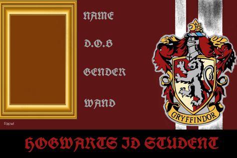 Hogwarts Student Id, Harry Potter Invitations, Hogwarts Student, Wallpaper Marvel, Student Id, Fred And George Weasley, Alphabet Fonts, Harry Potter Tumblr, George Weasley