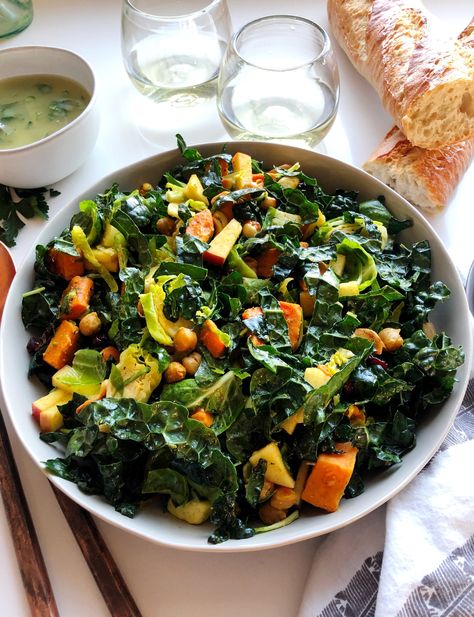 Sebi Food List, Dr Sebi Food List, Lemon Dijon Vinaigrette, Avocado Goat Cheese, Kale Salad Dressing, Salt And Stone, Best Apple Recipes, Food Easter, Sweet Potato Kale