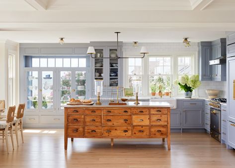 Liz Caan & Co. Antique Island, Liz Caan, Cape Cod Kitchen, Cape Cod Beach House, Cape Cod Beach, New England Beach House, Countryside Cottage, Cape Cod Beaches, Cape Cod House