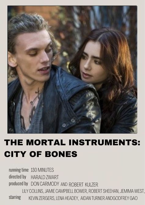 Bones Polaroid Poster, City Of Bones Aesthetic, Bones Aesthetic, Jemima West, Immortal Instruments, To The Bone Movie, Film Night, Song Posters, The Lovely Bones