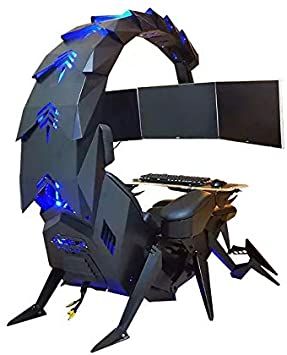 Amazon.com: IW-SK Imperator Works Gaming Chair Computer Chair for Office and Home: Computers & Accessories Best Gaming Chair, Gaming Room Accessories, Gameing Set Up, Cool Gaming Setups, Ultimate Gaming Room, Gaming Workstation, Station Video, Ultimate Gaming Setup, Pc Gaming Chair