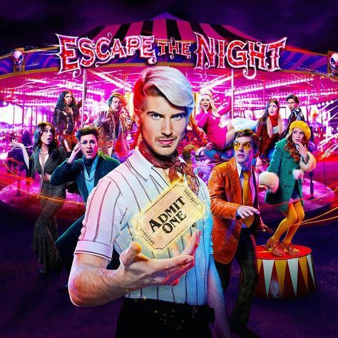 Escape The Night Season 3, Joey Friends, Colleen Ballinger, Escape The Night, Riddles To Solve, Hunting Party, Joey Graceffa, Game Theory, Science Fiction Tv