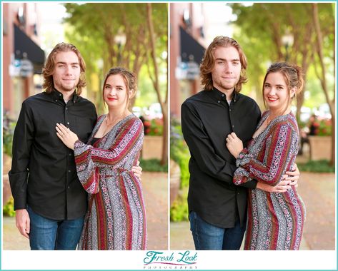 How To Stand In Couple Pictures, Photo Poses For Couples Engagement Shoots, How To Pose With Your Husband, Flattering Engagement Poses, Flattering Poses For Couples, Couple Poses Formal Picture Ideas, Flattering Couple Poses, Plus Size Engagement Photos Poses Curvy Bride, Engagement Photos For Plus Size Couples