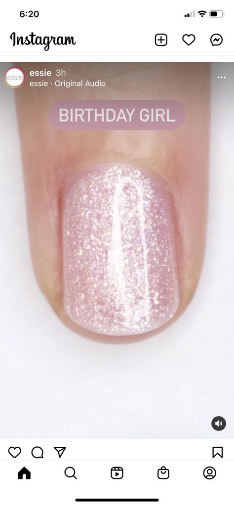 Essie Birthday Girl, Essie Nail Polish, Essie Nail, Shopping Lists, Birthday Girl, Essie, Nail Inspo, Girl Birthday, Acrylic Nails