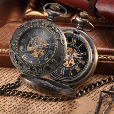 Skeleton Vintage, Retro Skeleton, Clock Necklace, Steampunk Pocket Watch, Antique Pocket Watch, Steampunk Pendant, Pocket Watch Necklace, Mechanical Pocket Watch, Skeleton Watches