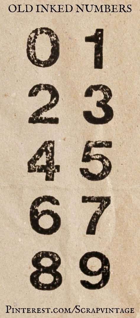 Old Numbers Font, Vintage Numbers Printable, Number Stickers Aesthetic, Number Fonts Vintage, Numeros Aesthetic, Newspaper Numbers, Scrapbook Numbers, Aesthetic Numbers, Numbers Scrapbook