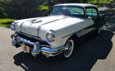 This 1956 Pontiac Star Chief Catalina is a stunning survivor that is ready to be driven and enjoyed. If you are searching for a turn-key classic, this could be the car for you. Even if you aren't, it still deserves a closer look. #Catalina, #Pontiac, #StarChief 1956 Pontiac, Pontiac Star Chief, Pontiac Catalina, Pontiac Cars, Vintage Memory, Production Line, Car Culture, Barn Finds, Amazing Cars