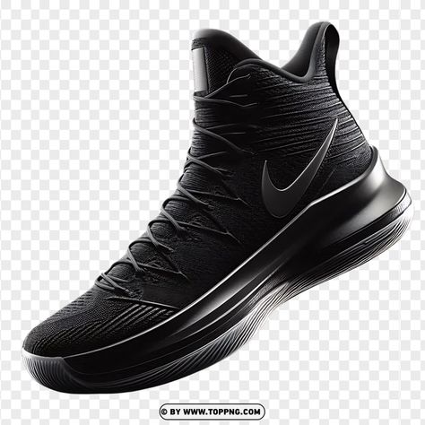 Nike Shoes Png, Sneaker Png, Black Sports Shoes, Shoes Png, Black Nike Sneakers, Sneaker Nike, Black Sneaker, Png Clipart, Banners