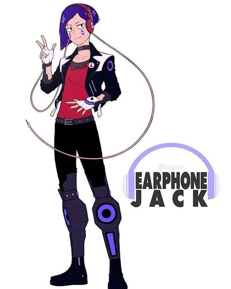 Rwby Oc, My Hero Academia Costume, Earphone Jack, Class 1 A, Hero Girl, Hero Costumes, My Hero Academia Memes, Superhero Design, Mega Man