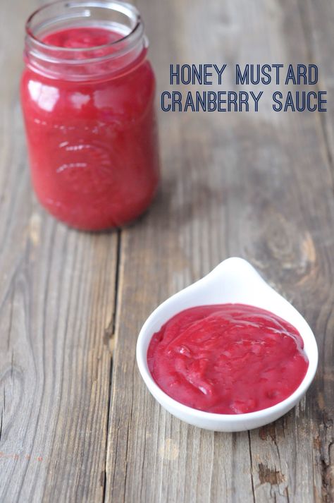 Dipping Sauce For Pretzels, Sauce For Pretzels, Cranberry Mustard, Honey Butter Recipe, Cranberry Dessert, Cranberry Jelly, Crockpot Appetizers, Mustard Dipping Sauce, Mustard Recipe