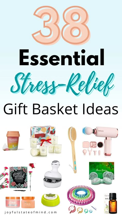 Relaxation Kit Gift Ideas, Relax Kit Gift, Health And Wellness Raffle Basket, Diy Relaxation Gift Basket Ideas, Wellness Kits Gift Ideas, Relaxation Gifts For Him, Destress Gift Basket Ideas, Self Care Baskets Ideas, Health And Wellness Gift Basket Ideas