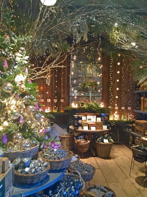 Terrain Store Display, Christmas Garden Center Displays, Garden Center Christmas Displays, Gift Shop Aesthetic, Whimsical Store, Witchy Store, Witchy Shop, Christmas Shop Displays, Witch Store