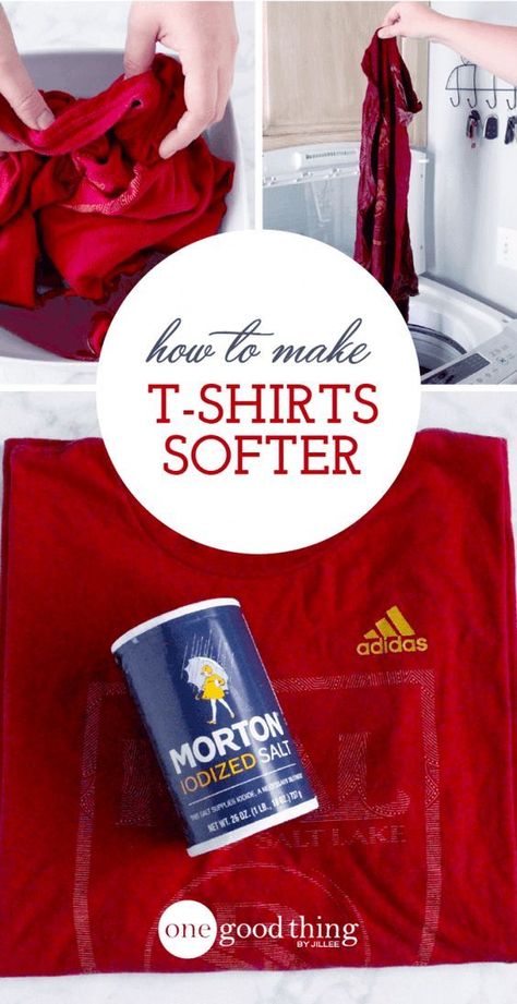 Soften T Shirts, Diy Spring, Diy Cleaners, Vintage Soft, Clothing Hacks, Vintage Tee, Diy Shirt, How To Make Tshirts, Look Vintage