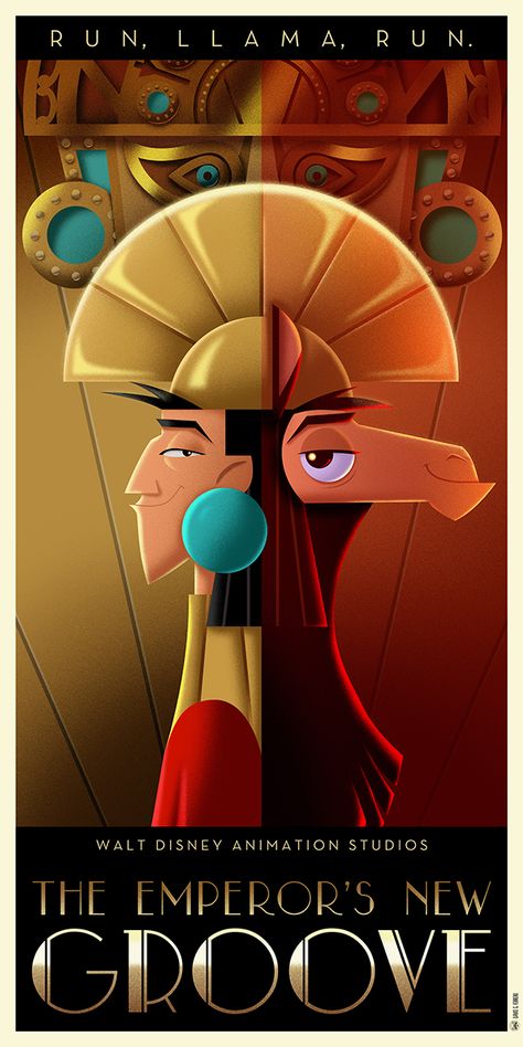 Kuzco Disney, Walt Disney Paris, Humor Disney, Emperor's New Groove, Disney Movie Posters, The Emperor's New Groove, Images Disney, Funny Disney, Emperors New Groove