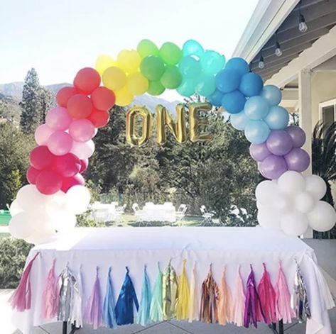 Table Balloon Arch, Ballon Column, Baby Shower Arch, Shower Arch, Fete Saint Patrick, Garden Party Decorations, Hari Valentine, Balloon Columns, Arch Kit