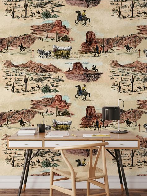 Wild West Aesthetic, Desert Wall Decor, Wallpaper Western, West Aesthetic, Western Aesthetic Wallpaper, Western Wallpaper, Wilde Westen, Western Comics, Western Aesthetic