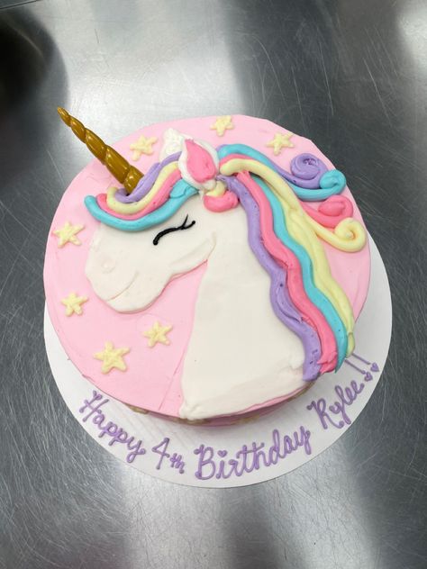 10 inch Unicorn Cake Bento Cake Unicorn, Cake Unicorn, Cake Designs For Girl, Cake For Husband, Bento Cake, Cake Designs Birthday, Unicorn Design, Unicorn Cake, Husband Birthday