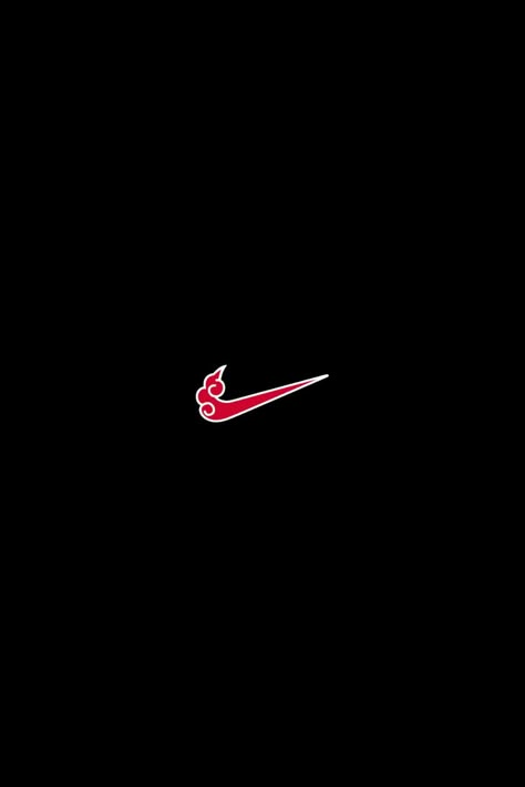 Nike Walpapers, Apple Watch Wallpaper Anime, Akatsuki Nike, Ronaldo Highlights, Nike Anime, Nike Japan, Akatsuki Clan, Nike Background, Smartwatch Wallpaper