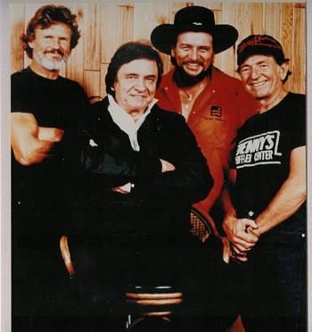 The Highwaymen, Highway Men, Johnny And June, Waylon Jennings, Kris Kristofferson, Outlaw Country, Country Music Videos, Western Music, Hank Williams