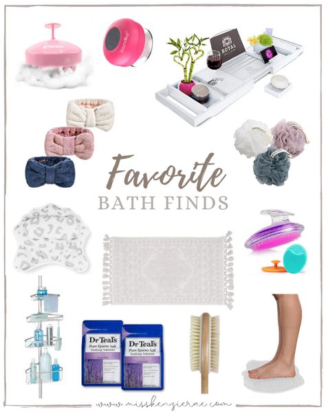 Bath Necessities, Bath Items, Bathtub Essentials, Bath Supplies, Bath Supplies Aesthetic, Bubble Bath Essentials, Bath Tub Essentials, Luxury Bath Essentials, Shower Speaker Waterproof