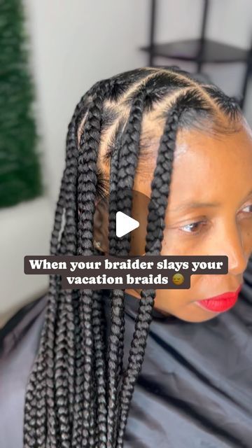 Orlando Braider on Instagram: "✨Medium-Large Knotless (hip length)✨

.
.
.
.
.
.
.
.
.
.
.
.
_________________________________________________

#knotlessbraids #knotlessboxbraids #orlandoknotlessbraids #vacationbraids #braider #orlandobraider #protectivestyles #fyp" Nutless Braids Styles, Nutless Braids Styles Long, Nutless Braids, Large Knotless, Braids Styles, Natural Styles, Protective Styles, Braid Styles, Box Braids