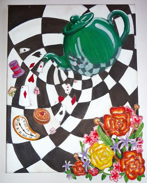 Alice In Wonderland Painting Ideas, Wonderland Painting Ideas, Alice In Wonderland Drawing Ideas, Wonderland Drawing Ideas, Wonderland Garden Ideas, Alice In Wonderland Drawing, Alice In Wonderland Painting, Wonderland Drawing, Wonderland Painting