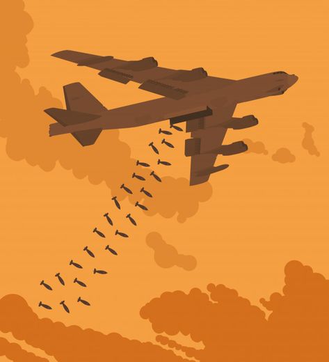 Heavy bomber dropped the bombs against t... | Premium Vector #Freepik #vector History Wallpaper, Plane Drawing, Military Wallpaper, Aviation Posters, 2160x3840 Wallpaper, Resident Evil Collection, Military Drawings, Wallpaper Iphone Neon, Automotive Artwork