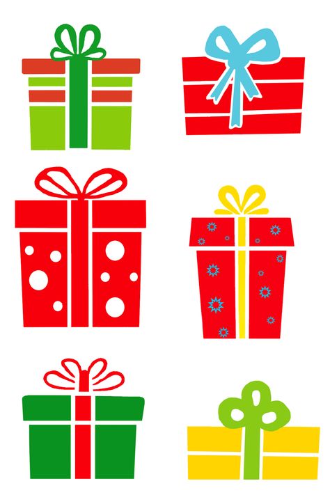 Christmas Presents Clip Art ~ Karen's Whimsy Christmas Present Clipart, Christmas Present Clip Art, Present Clipart, Pictures Of Presents, Pile Of Presents, Christmas Wreath Clipart, Christmas Preschool, Old Time Christmas, Preschool Christmas