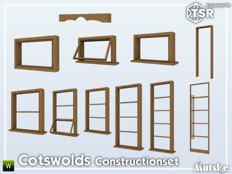 Sims 4 Windows Cc, Sims4 Build, Farmhouse Windows, Sims 4 Build, Sims Community, Electronic Art, The Sims Resource, Sims Resource, Sims 2