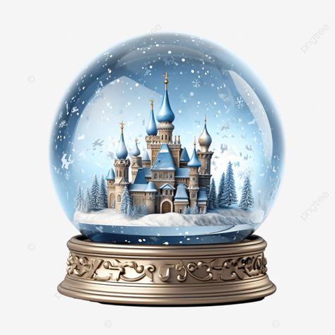 frozen snow globe christmas magic ball with flying snowflakes and church and attraction crystal ba Frozen Snow Globe, Christmas Crystal Ball, Snow Globe Christmas, Frozen Snow, Ball Png, Magic Ball, Glass Products, Crystal Therapy, Chakra Balancing