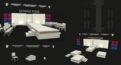 Catwalk Stage Design, Graduation Project, Stage Design, Design