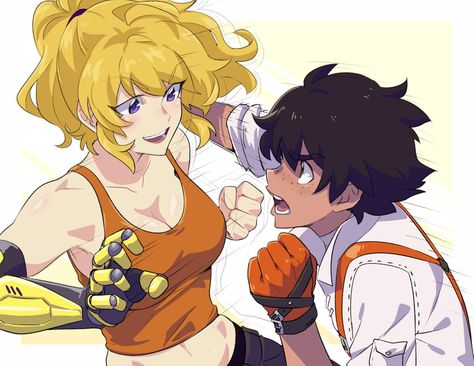 #RWBY "imagining Yang giving Oscar a little bit of that hand-to-hand combat training too...and Ozpin taking the backseat for awhile" Rwby Oscar, Anime Motivation, Rwby Yang, Log Horizon, Rwby Characters, Full Metal Alchemist, Rwby Comic, Hand To Hand Combat, Rwby Fanart