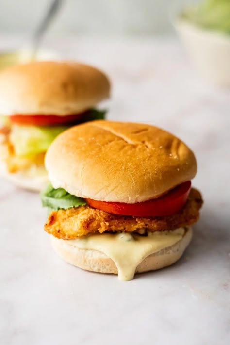 McDonalds Spicy Chicken Sandwich Recipe | Prepped In 10 Minutes Mcdonald's Spicy Chicken, Mcdonald’s Spicy Chicken Sandwich, Spicy Chicken Sandwich Mcdonalds, Hot And Spicy Chicken Sandwich Mcdonalds, Mcdonald’s Spicy Chicken Sandwich Sauce, Mcdonald’s Chicken Sandwich, Mcdonalds Spicy Chicken Sandwich, Spicy Mcchicken Recipe, Mcchicken Recipe