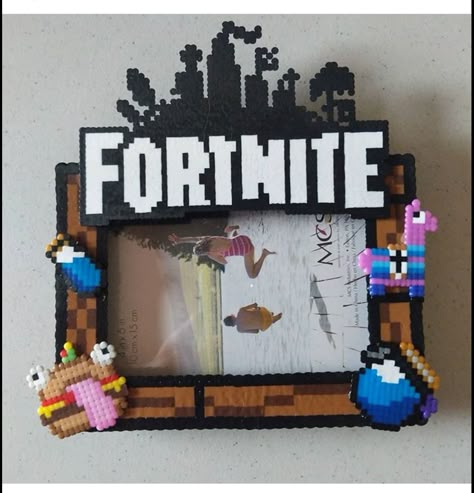 Fortnite Perler Beads, Fortnite Perler Bead Patterns, Pokemon Bead, Easy Perler Beads Ideas, Cute Date Ideas, Perler Crafts, Bead Frame, Diy Perler Beads, Melting Beads