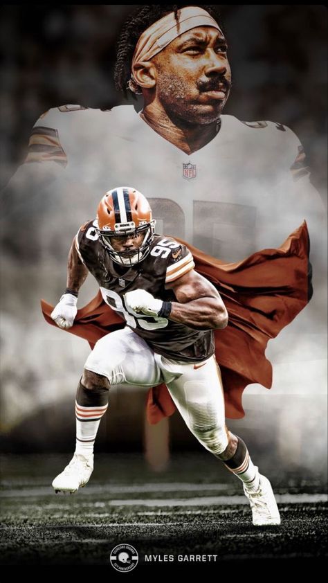 Myles Garrett Wallpaper, Notre Dame Wallpaper, Browns Wallpaper, Garrett Watts, Cleveland Browns Wallpaper, Ohio State Wallpaper, Nfl Wallpaper, Myles Garrett, Football Poses