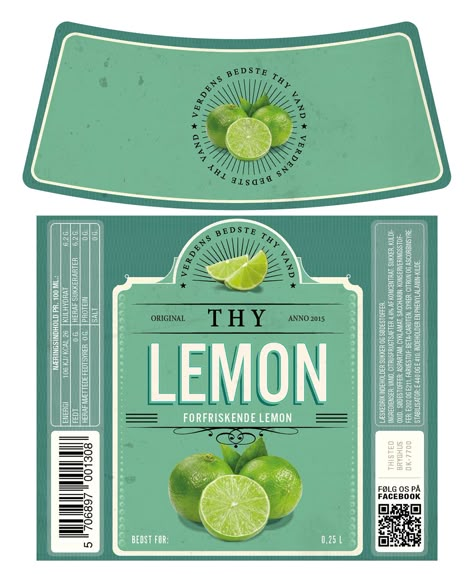 Healthy Food Packaging, Farm Logos, Jus Lemon, Soda Labels, Craft Soda, Retro Packaging, Drinks Packaging Design, Bottle Design Packaging, Bottle Label Design